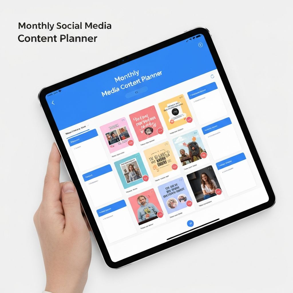 Social Media Content Calendar